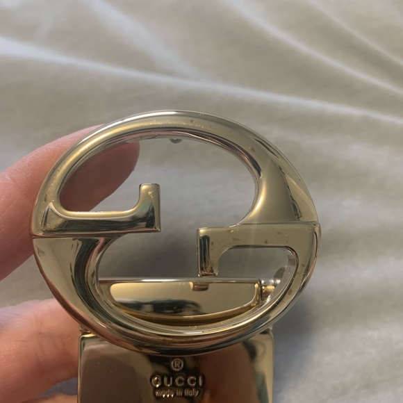 Gucci reversible calfskin 1973 belt size 90 - Picture 6 of 8